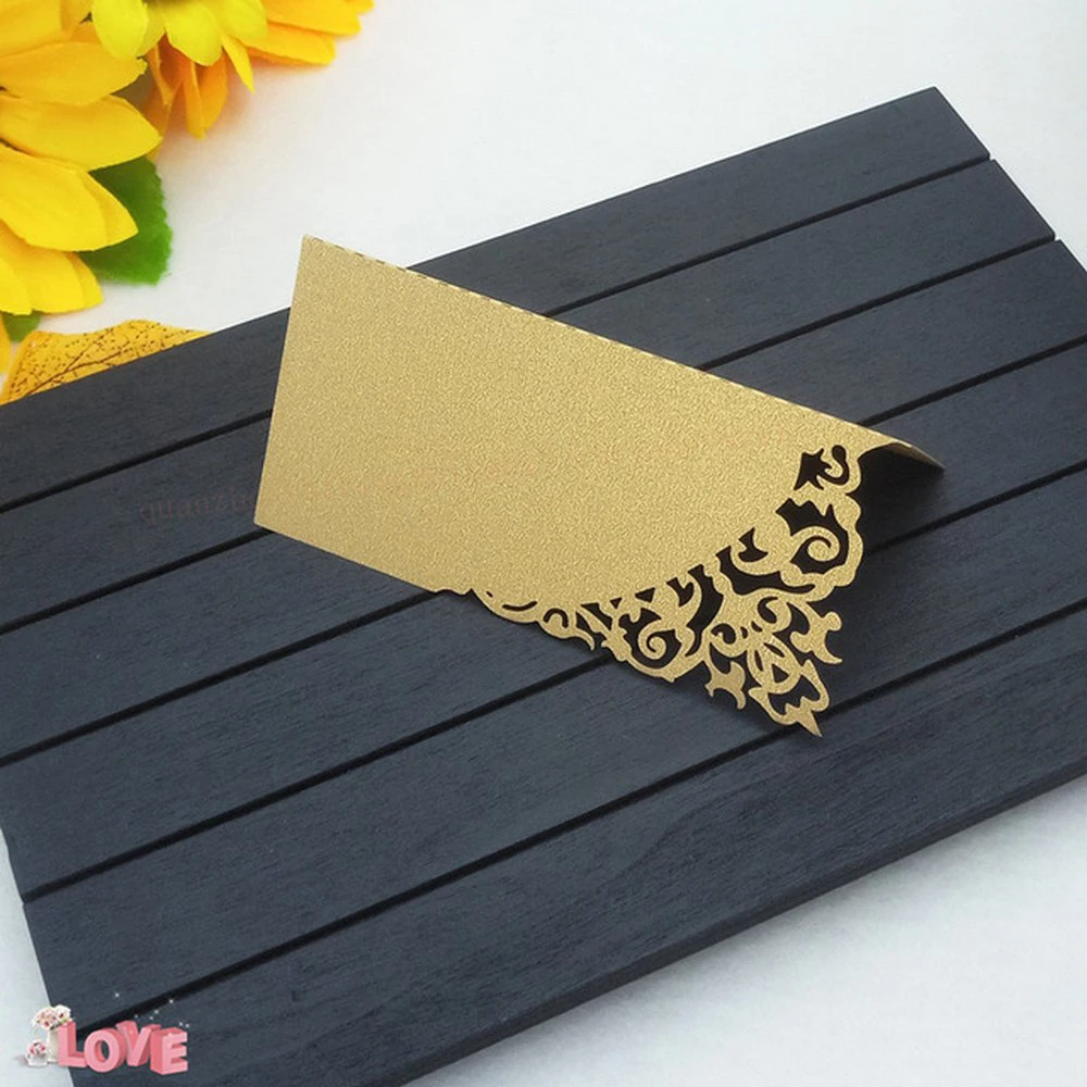 100 шт. Пригласительные открытки с именем гостей на рождественскую вечеринку