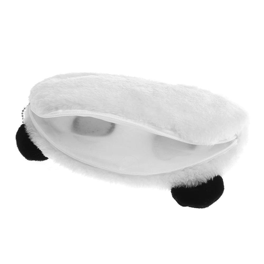 

1PC Cartoon Panda Pencil Case Soft Plush Pencil Pen Bags Cosmetic Makeup Pouch Bag Coin Holder Cute Wallet Gifts School Supplies