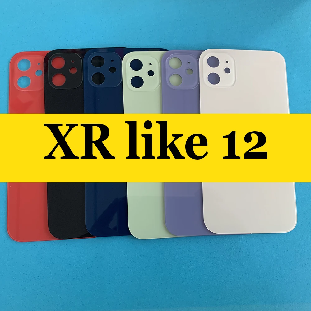 

Для iPhone XR like 12. Заднее стекло, Крышка батарейного отсека, заднее стекло двери запчасть легко исправить