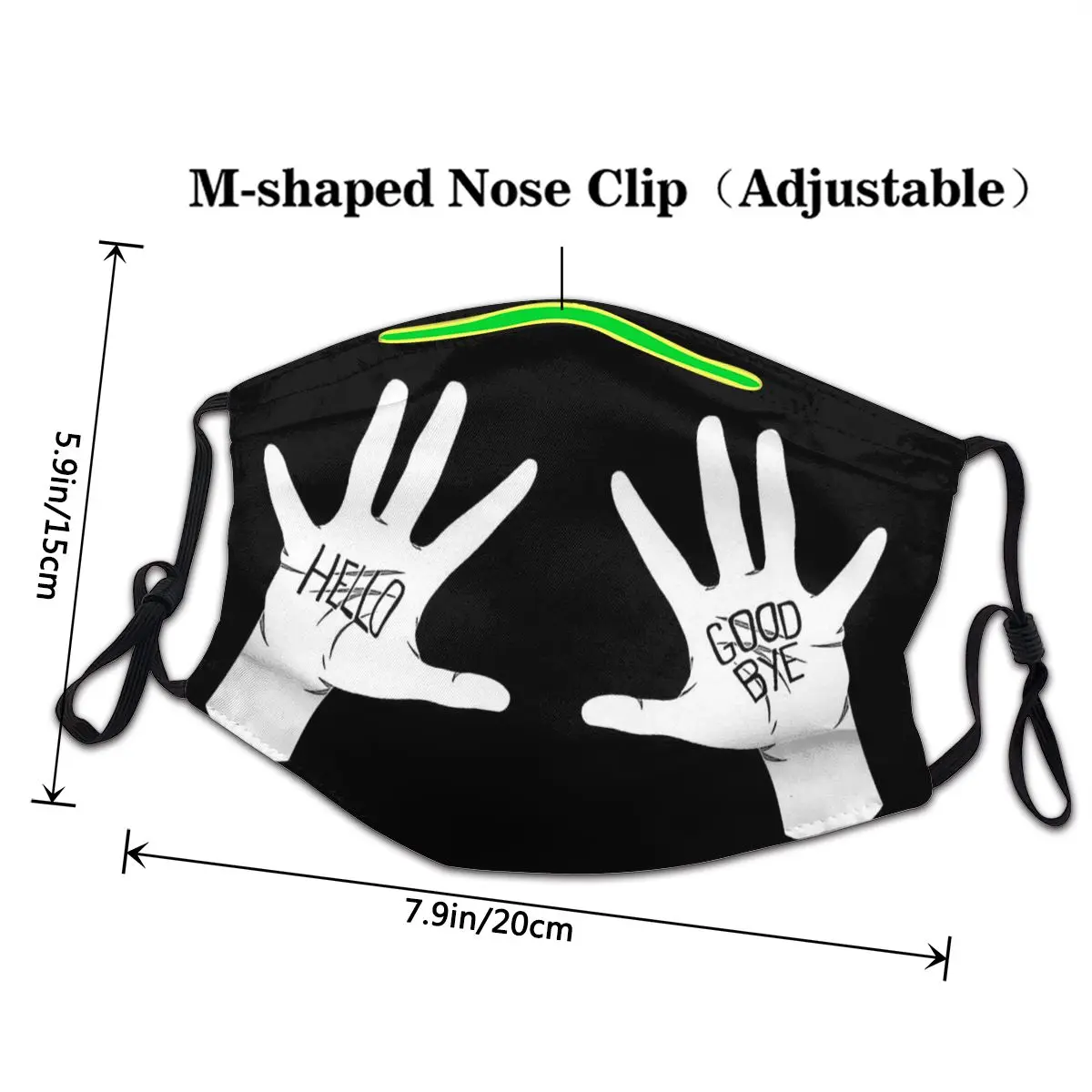 The Umbrella Academy Luther Diego Allison Klaus Superhero TV Series Mascarilla Masque Reutilizables Face Mask Hello Goodbye | Аксессуары