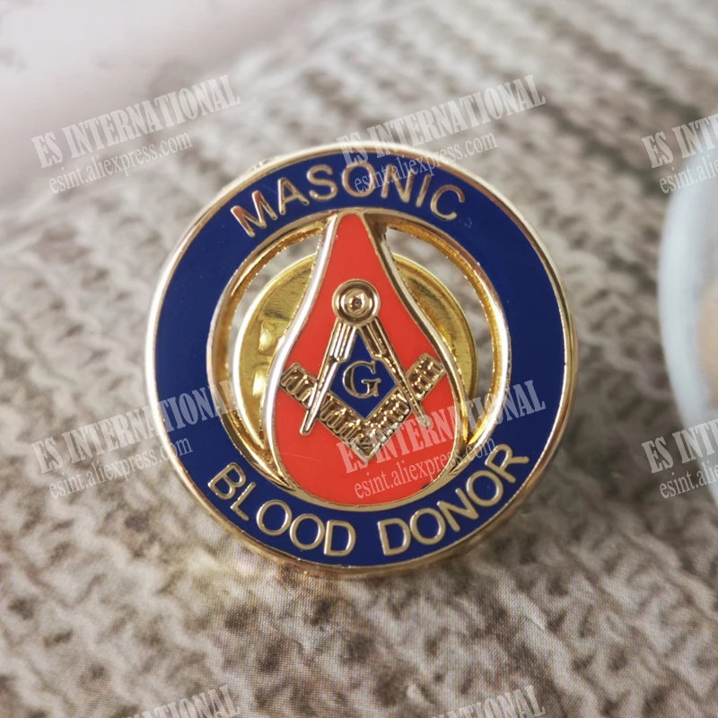 Оптом масонские значок булавки на лацканы масон вольный каменщик BLM67 донора