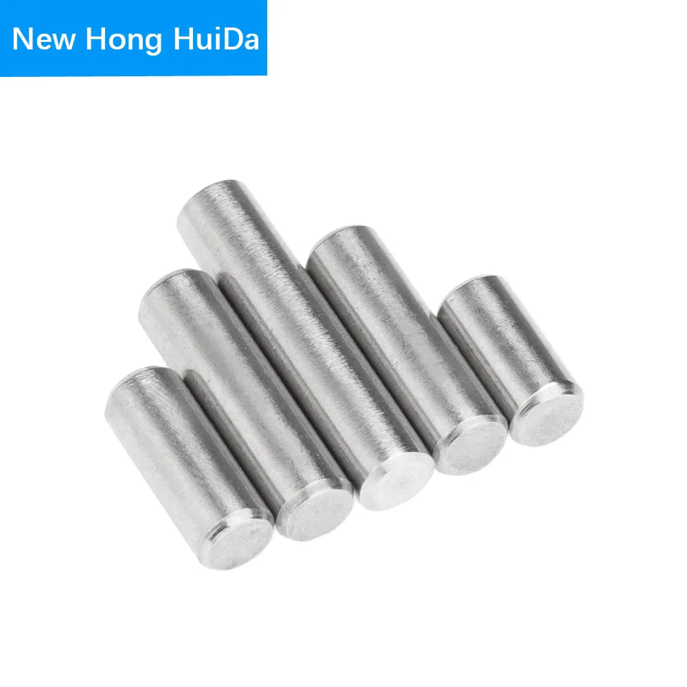 

M1.5 M2 M2.5 M3 M4 M5 M6 M8 Cylindrical Pin Chamfering Locating Dowle Pin 304 Stainless Steel