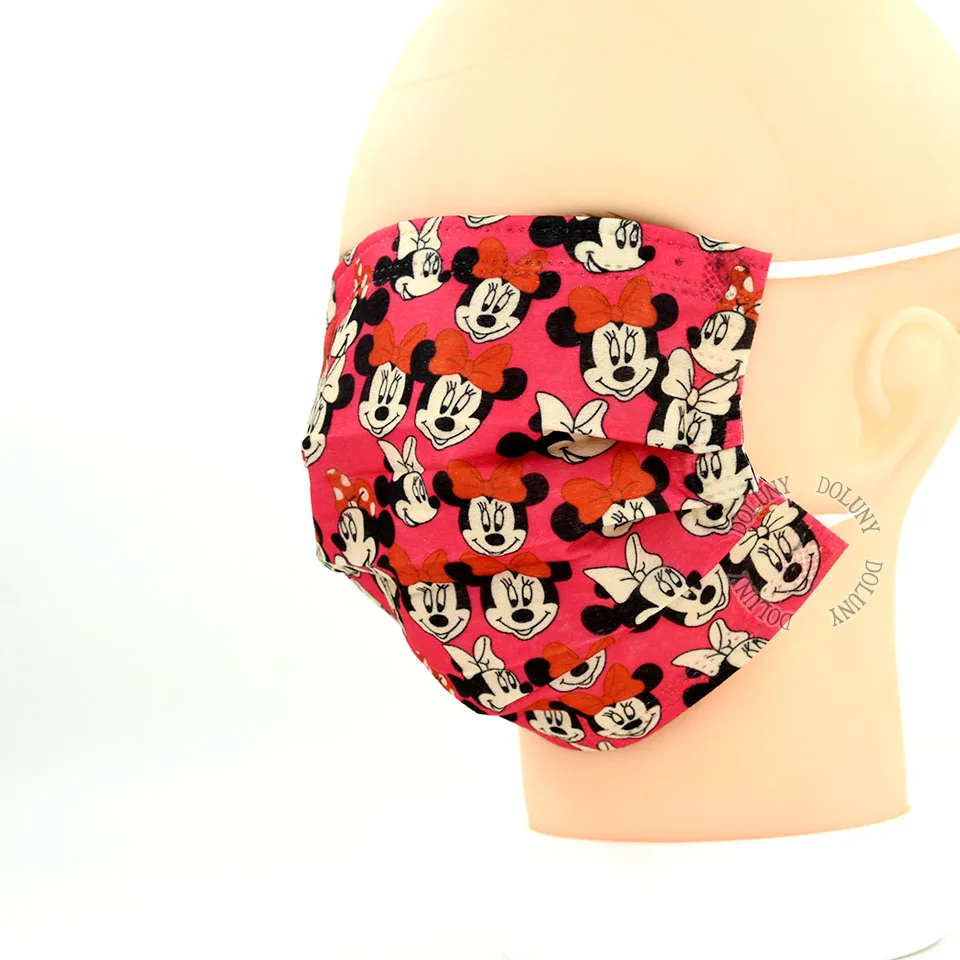 20/40/60 шт. одноразовые трехслойные нетканые защитные маски для взрослых |