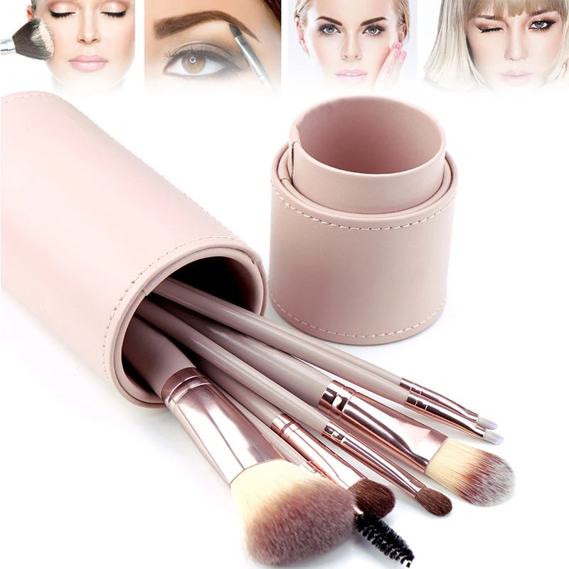 

Makeup Brush Set Professional Convenience Travel Size Cosmetic Brushes Kit For Women Girl Makeup Brush Set QJY99