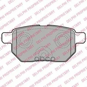 Колодки Тормозные Toyota Corolla 1.4 Vvt I 02/Auris 1.6/1.4 07 Задние Delphi арт. LP2105|Гайки и болты| |