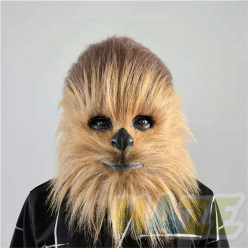 Звездные войны: Пробуждение силы Чубакка Косплей Маска и перчатки Хэллоуин