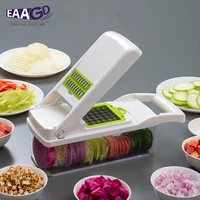 multi functional vegetable cutter dicer grater slicer shredding with interchangeable blades for fruits chopper