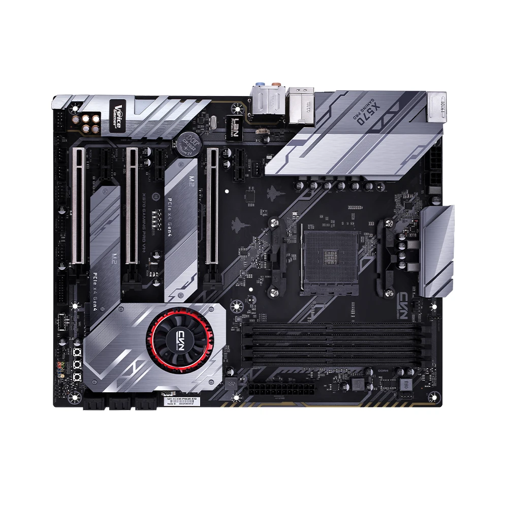 Цветная материнская плата CVN X570 GAMING PRO V14 Материнская плата системная плата мульти-защита AMD AM4 Ryzen 2000 и 3000 процессор