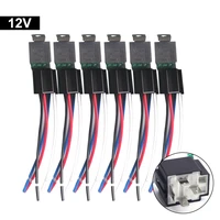 4 pin 5 pin automotive relay 12v24v 30a car relay copper wire relay harness kit with safety pin for car lights wiper starter