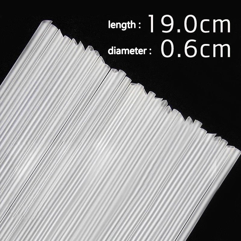 100 шт./лот одноразовые соломинки жемчужный чай молока воды пластиковые вечерние
