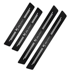 4 шт. наклейки на пороги автомобильной двери, наклейки на порог багажника против царапин для маркировка DS SPIRIT DS3 DS4 DS4S DS5 5LS DS6 DS7 DS9, дикие Рубины E-Tens