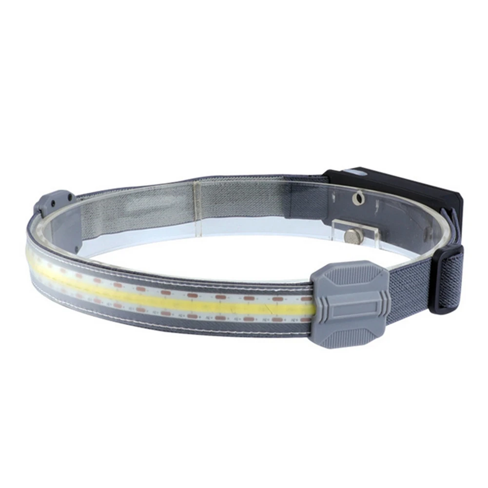 

Портативный светодиодный фонарь с COB матрицей, яркий водонепроницаемый Головной фонарь с 3 режимами работы, уличный походный фонарь с фонар...