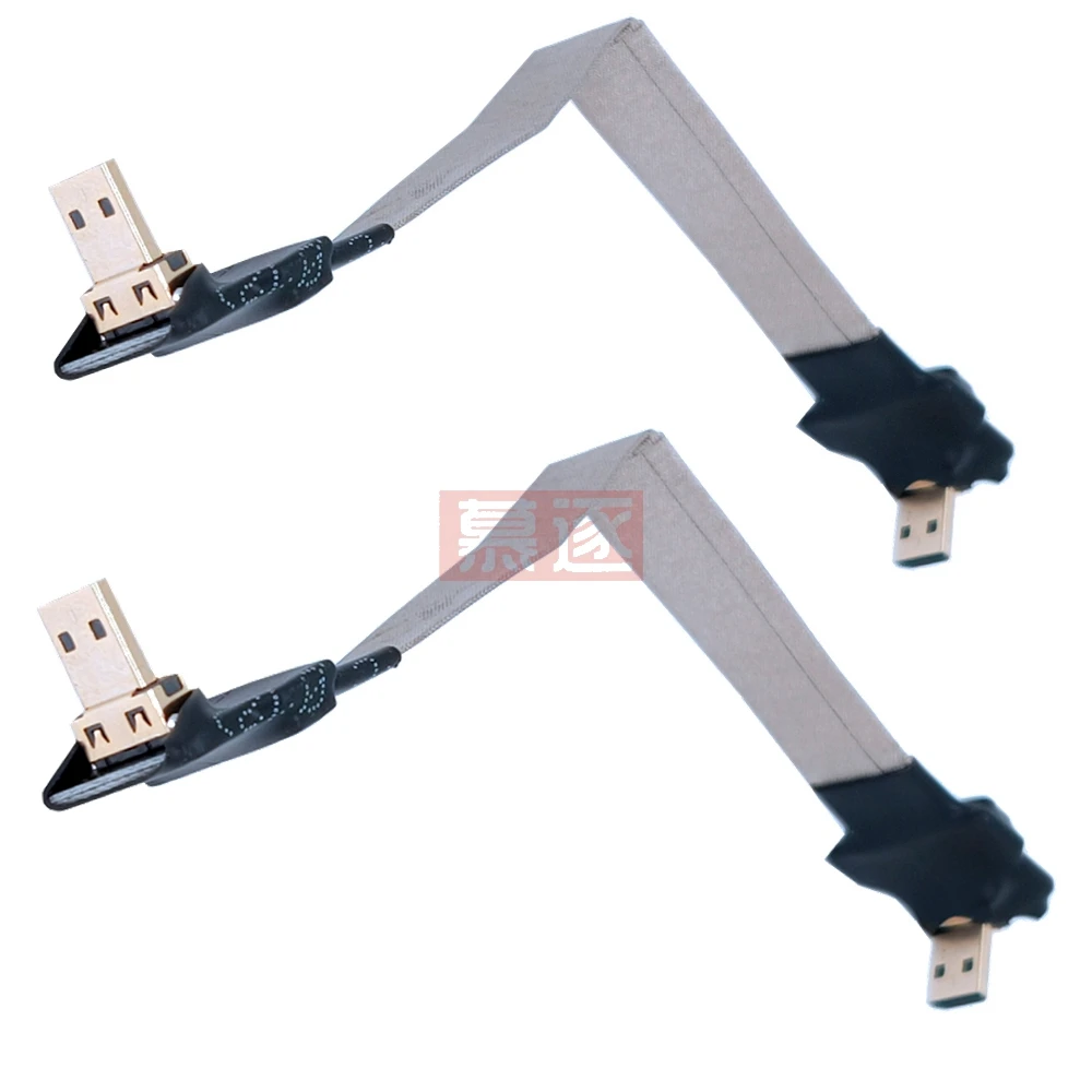 Адаптер 1080P Micro HDMI совместимый с кабелем удлинитель кабеля штырь гнездо конвертер