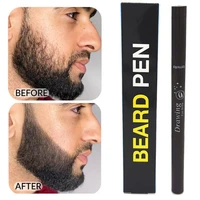 1pcs men beard growth pen facial hair sideburn mustache repair shape regrowth pen beard enhancer nourish shaping anti hair loss