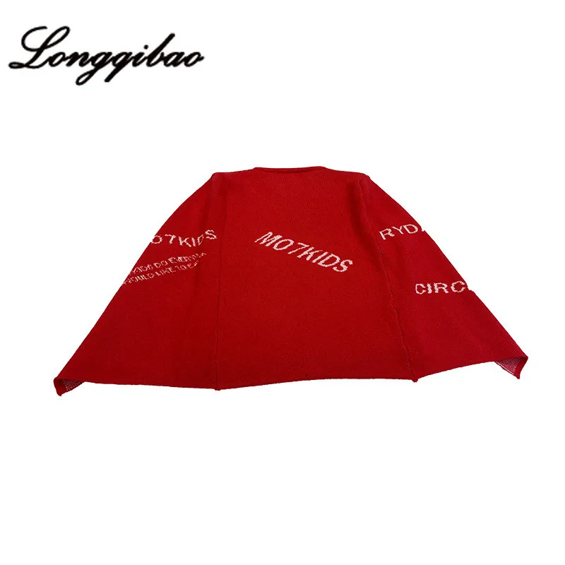 Модные комплекты одежды для девочек из двух предметов плащ свитер-накидка 2019 г.