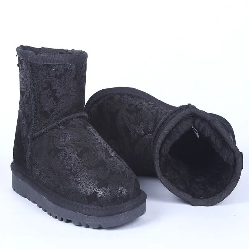 Женские зимние ботинки из натуральной кожи 2020 теплые женские ботильоны теплая