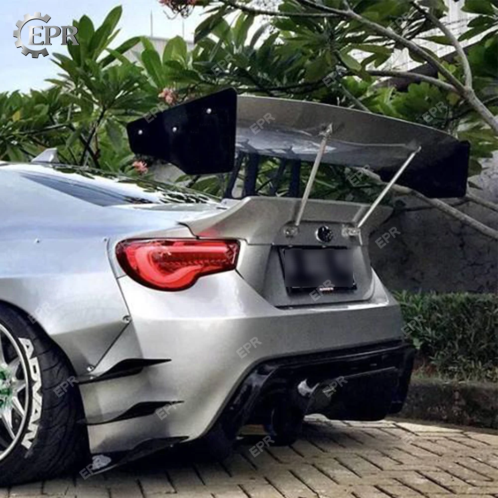 FRP GT Крыло губ для BRZ FT86 GT86 FRS RB Ver 3 стекло волокно задний спойлер Комплект кузова