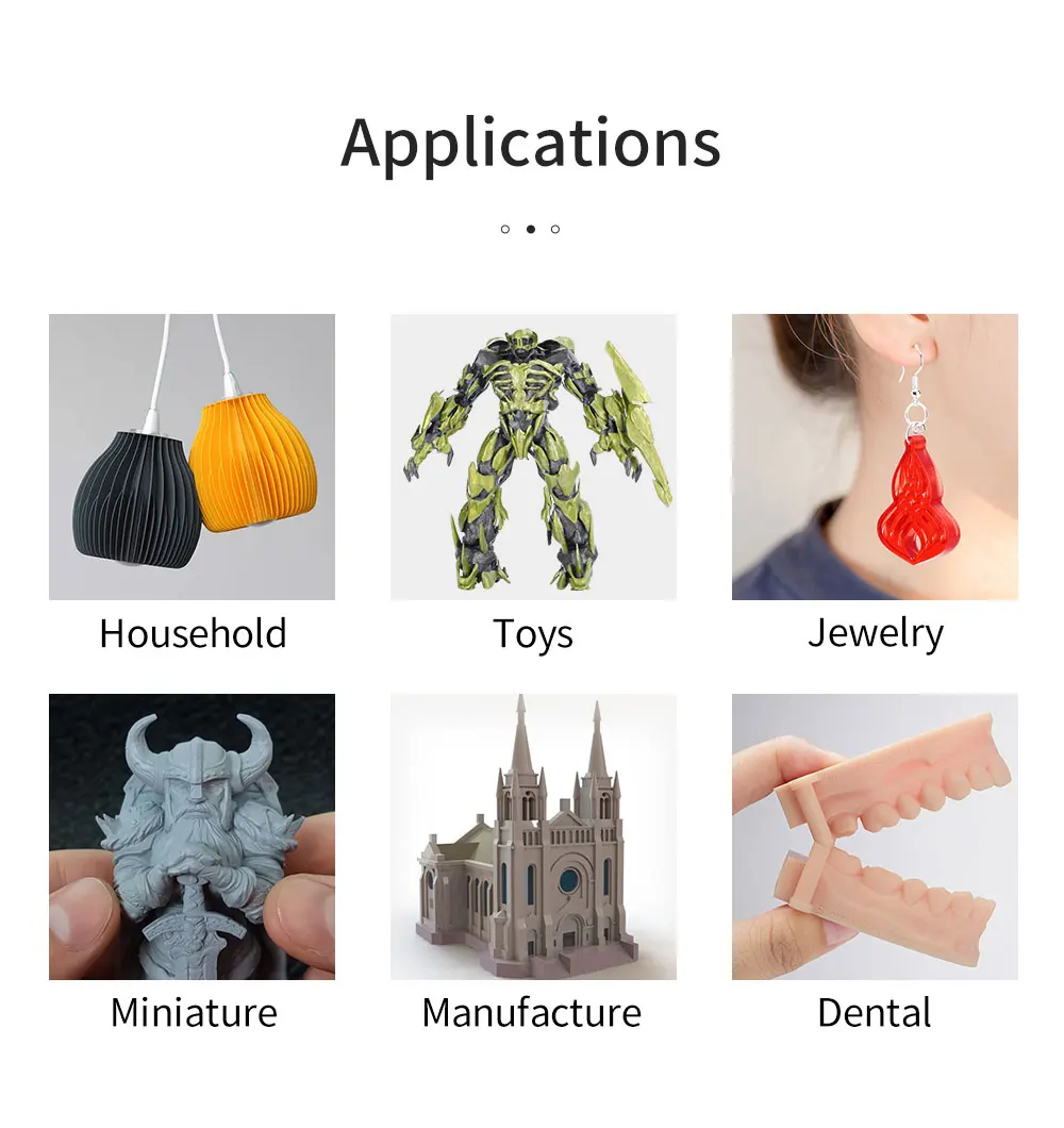 ANYCUBIC Photon Mono 2020 Новый 3d принтер 6 'ƈk Монохромный ЖК дисплей быстрая скорость