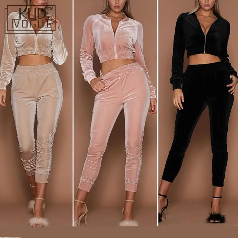 Спортивный костюм женский однотонный комплект из двух предметов спортивный