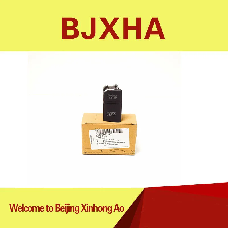 Черная кнопка переключения двигателя для Audi Q7 2006 2007 2008 2009 OEM 4L0905217 Motorstart Motorstopp