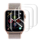 Защита экрана для apple Watch 44 мм 40 мм 45 мм 42 мм 38 мм серии 7 6 SE 5 4 3 2 1 9D, изогнутая пленка, аксессуары для Apple watch
