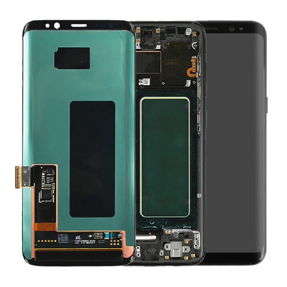 Оригинальный ЖК-дисплей S8 Plus для Samsung Galaxy дисплей с рамкой G950F G955F ЖК-экран