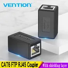 Vention Cat6 разъем FTP Cat76a Ethernet адаптер 8P8C сетевой кабельный Удлинитель для кабеля Ethernet RJ45 разъем 5 шт.