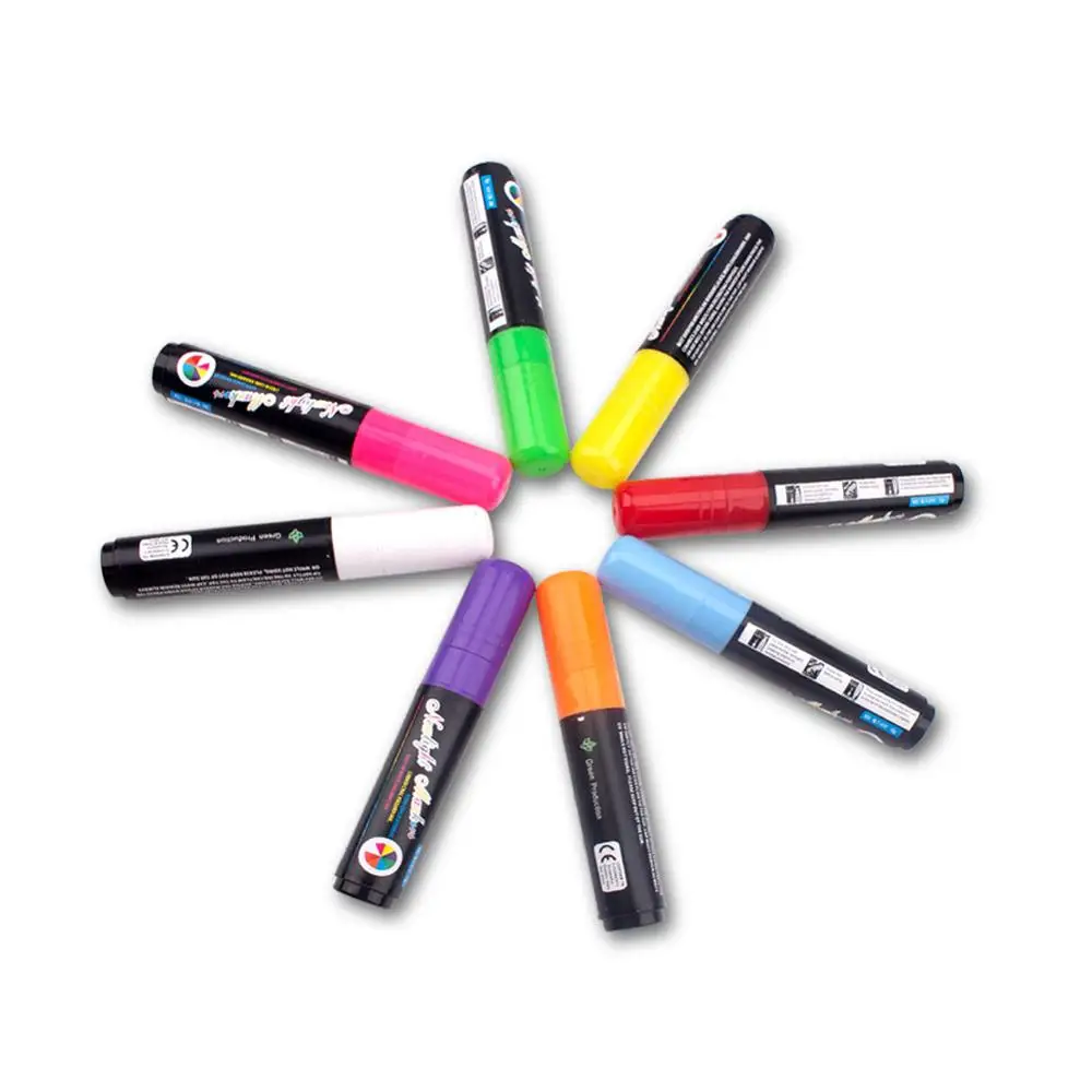 Highlighers 8 Pcs стирающиеся ручки Great для классных классов нетоксичные безопасные и