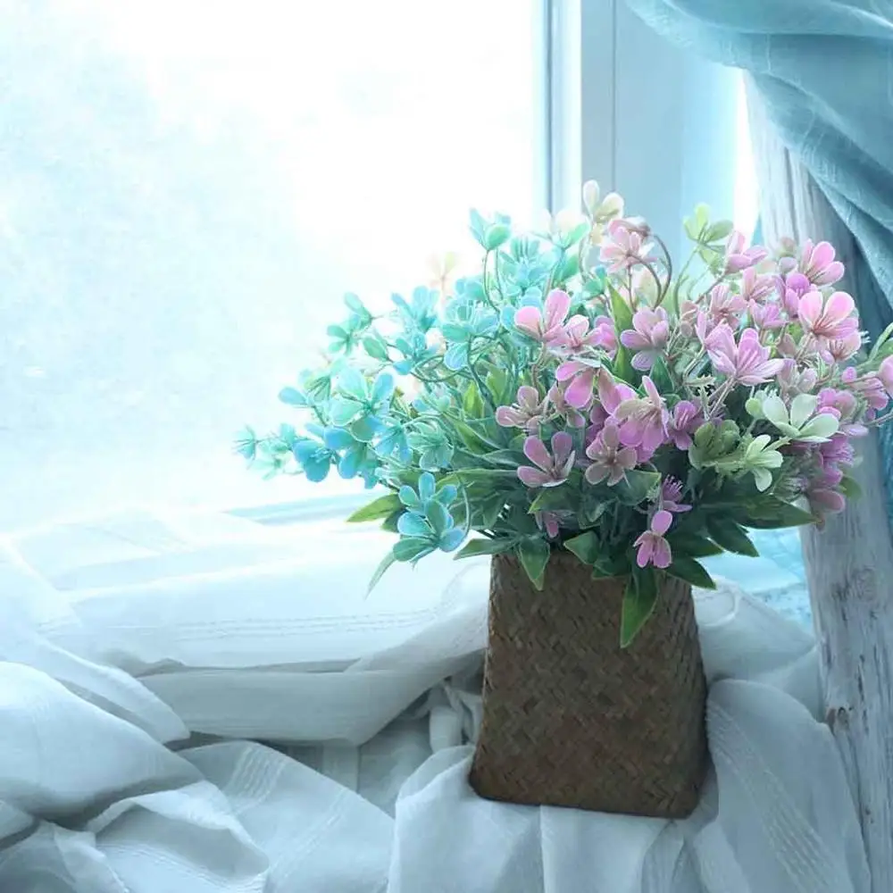 Искусственные искусственные розы фланелевый цветок букет невесты свадебный