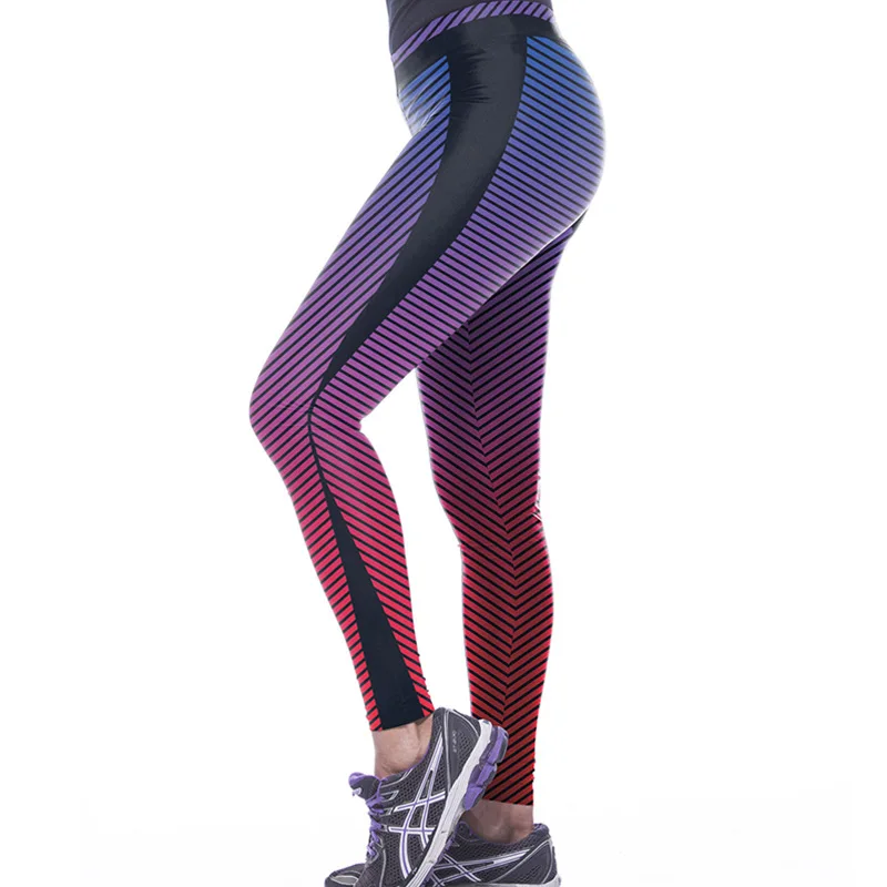 

2020 New Yoga Pants Popular European and American Style Fitness Pants 3D Digital Printing Fitness Yoga Running Leggings