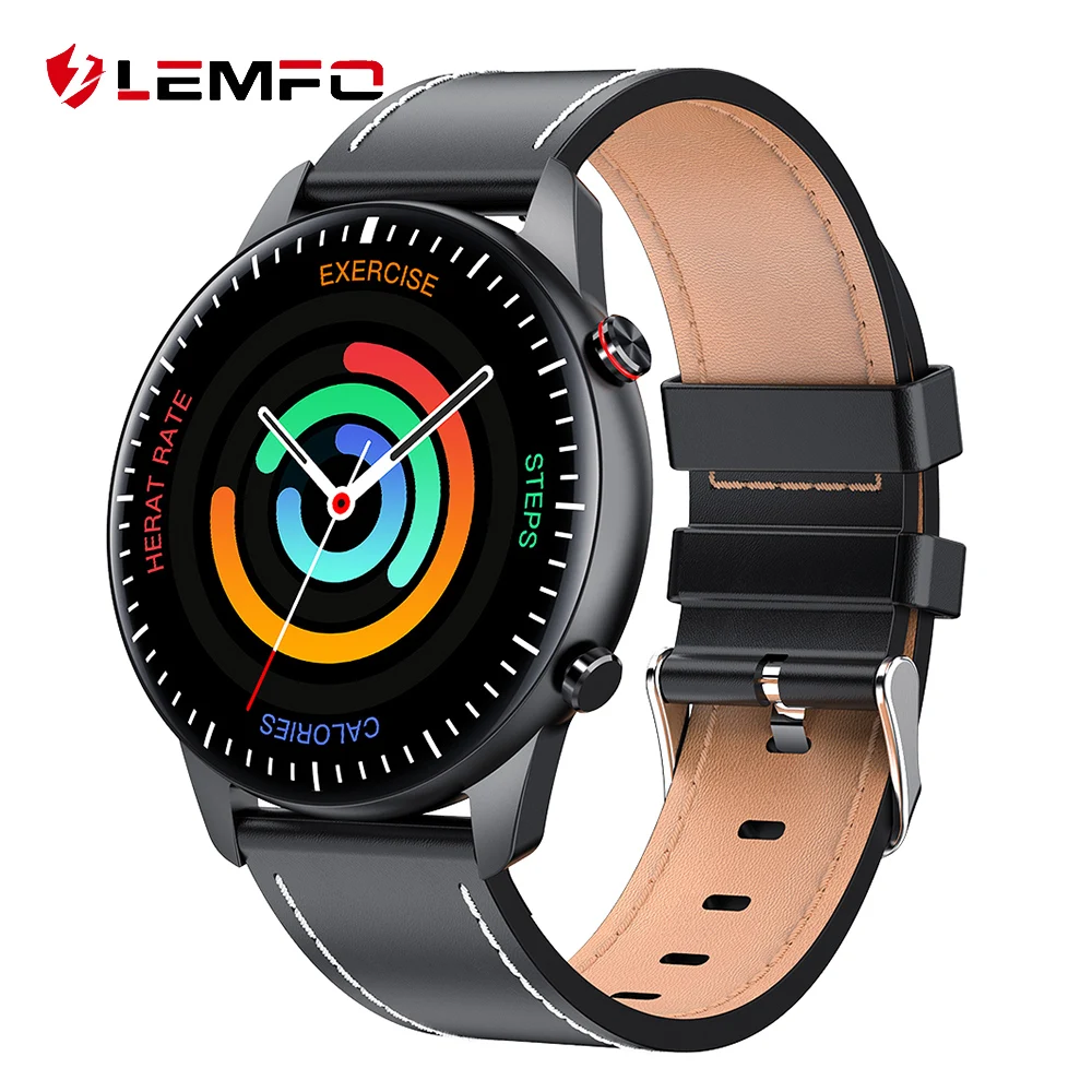 LEMFO Смарт часы 2021 вызовов через Bluetooth Встроенный музыкальный плеер Сделай Сам
