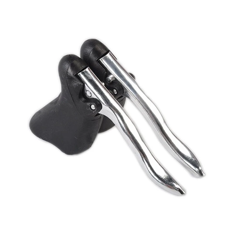 

Mountain Bike Brake Curved Levers Double Handle Alloy Brake Repair Modification Parts for Mountain Bike Bicycle MTB