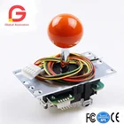 Аркадный джойстик Sanwa с оранжевым шариком и верхней ручкой, 4 и 8 регулируемых способов, запасная часть для боевой палки Hori (Mad Catz SF4 Tournament)