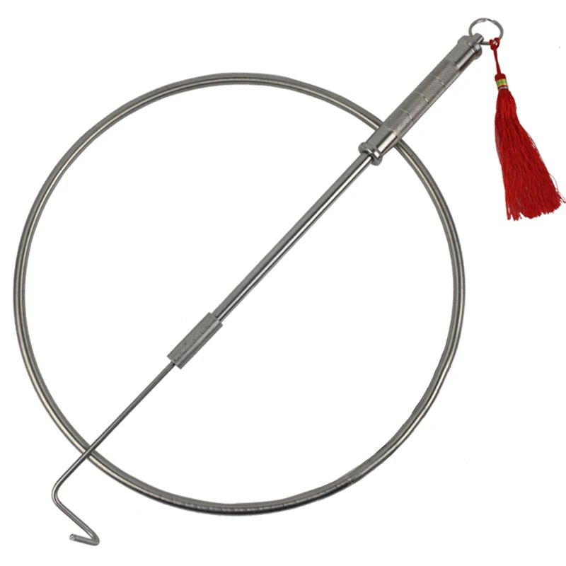 

Stainless Steel Hoop Rolling Outdoor Sports Push Hoop Nostalgic Toys Children's Hand Push Ring Roll Hoop Push Iron Ring