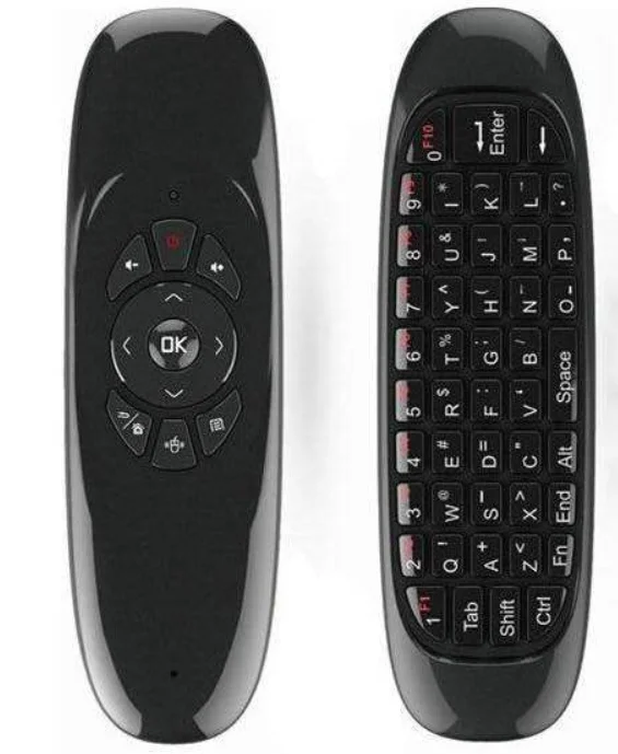 

TV Remote Control C120 2.4g Mini Fly Air Mouse Wireless Keyboard For KODI Television Set Top Box PC Controller USB Receiver