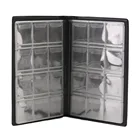 Памятная коллекция монет в минималистском стиле, объемный чехол, книга для хранения, пустая папка для монет, вмещает 120 монет, Прямая поставка