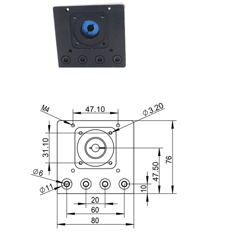 Двойная линейная направляющая шариковый винт линейного привода линейный
