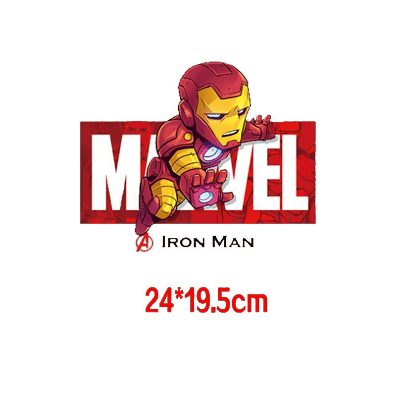 Детские нашивки с героями Диснея Marvel Человек паук термонаклейка на одежду