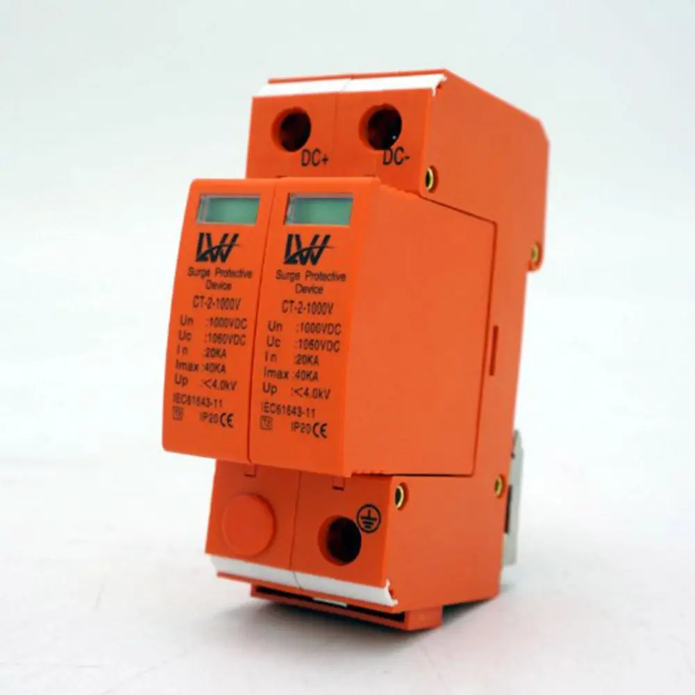 

Устройство для защиты от перенапряжения 2P постоянного тока 1000 в