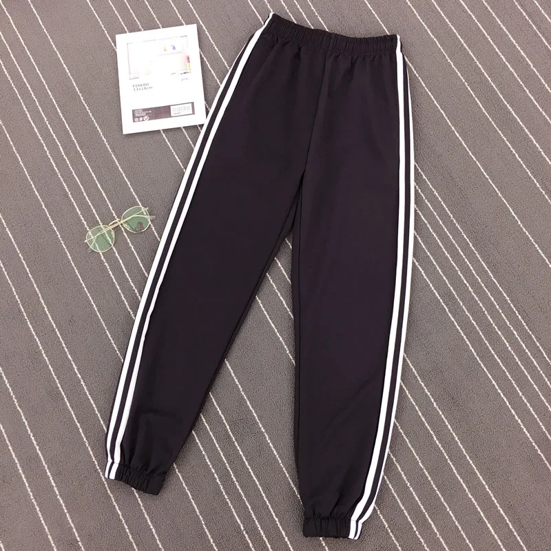 

Women Jogger Pants 2021 New Spring And Autumn Female Ankle-Length Pants Student Teenager Girls Hot Sale Black Green Purple N41