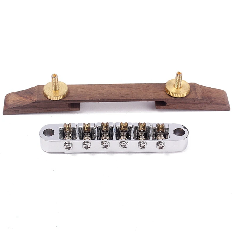 

3R3L Vantage Style Electric Guitar Tuning Peg Gold Color Guitar Machine Head Tuning with Guitar Bridge Bridge