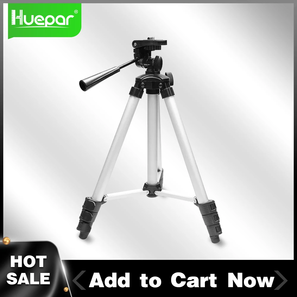 Профессиональный складной штатив Huepar для лазерного уровня штатив-держатель