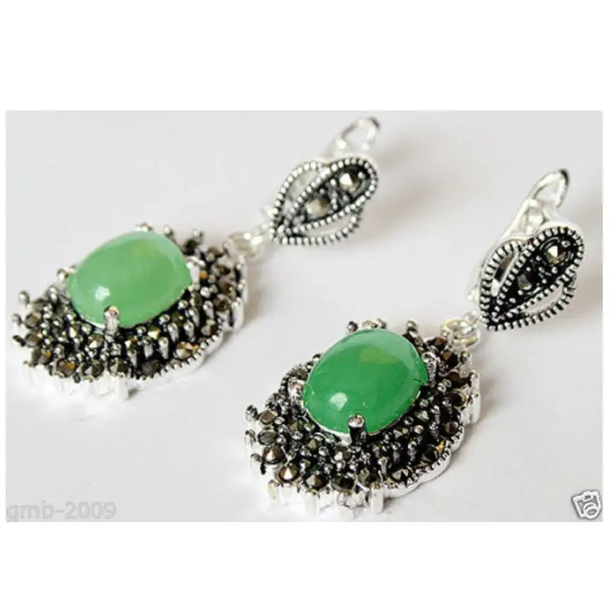 Ювелирные украшения любовь к натуральному полу-драгоценные камни серьги новый