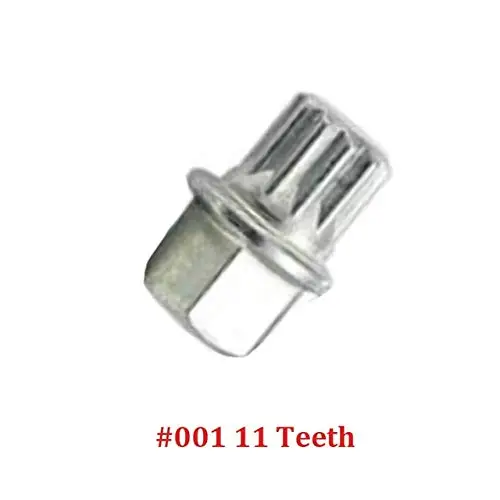 11 teeth Противоугонный болт колеса и фиксатор 8D0601139F адаптер безопасности для Volkswagen Golf Bora Passat Audi для A4 A6 A8 TT - Название цвета: 11 teeth