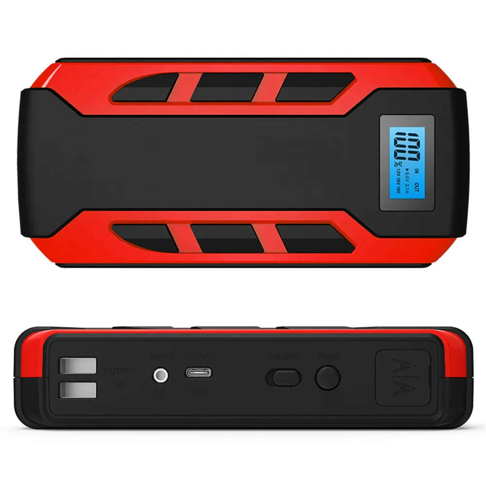 Пусковое устройство для автомобиля на 10000 ма · ч внешний аккумулятор переносное