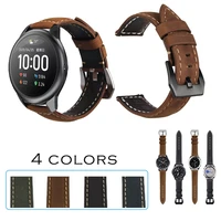 for xiaomi haylou solar ls05 leather replacement quick disassembly smart watch new style wristband bracelet accessories easyfit