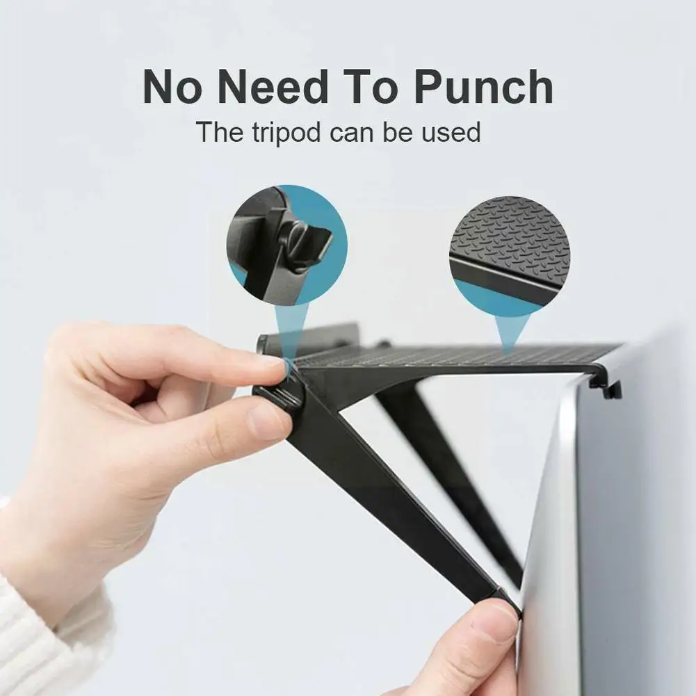 

Adjustable Screen Top Shelf Computer Monitor Desktop Shelf Rack TV Office Buddy Shelf Top Organizer Storage Holder Screen H S3L3