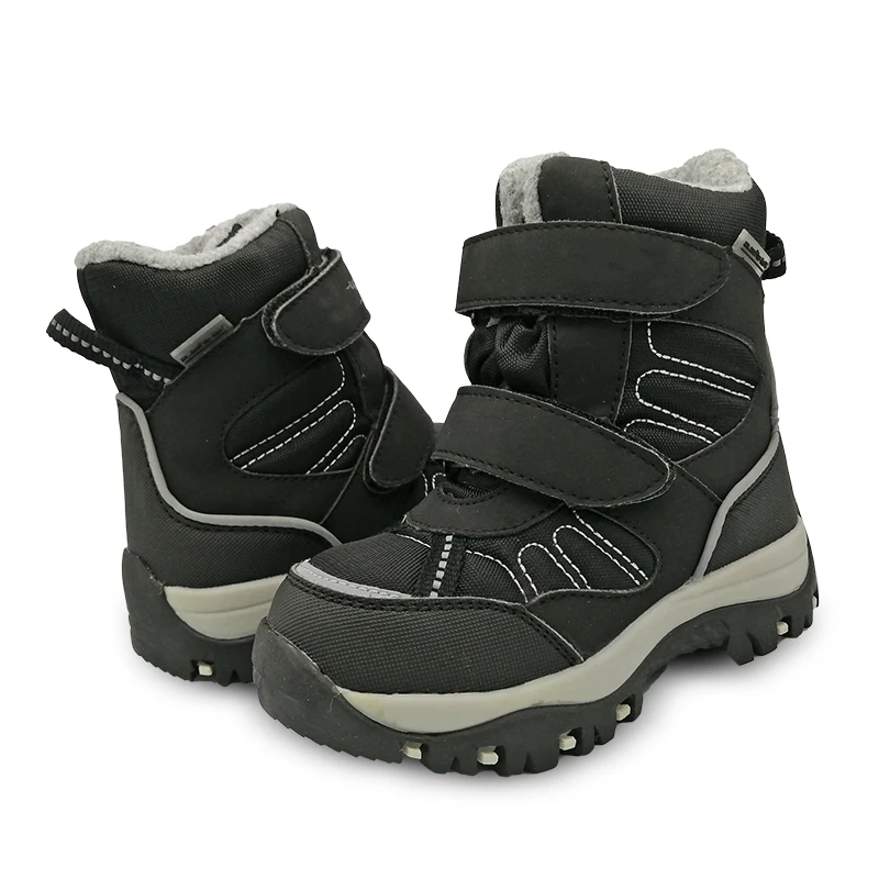 Новинка 1 пара Водонепроницаемая шерсть Зимние сапоги теплые кожаные лыжные