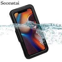 waterproof sealed case for iphone 11pro max shockproof touch id cover for iphone xr xs max 6 7 8 plus diving swimming pouch capa