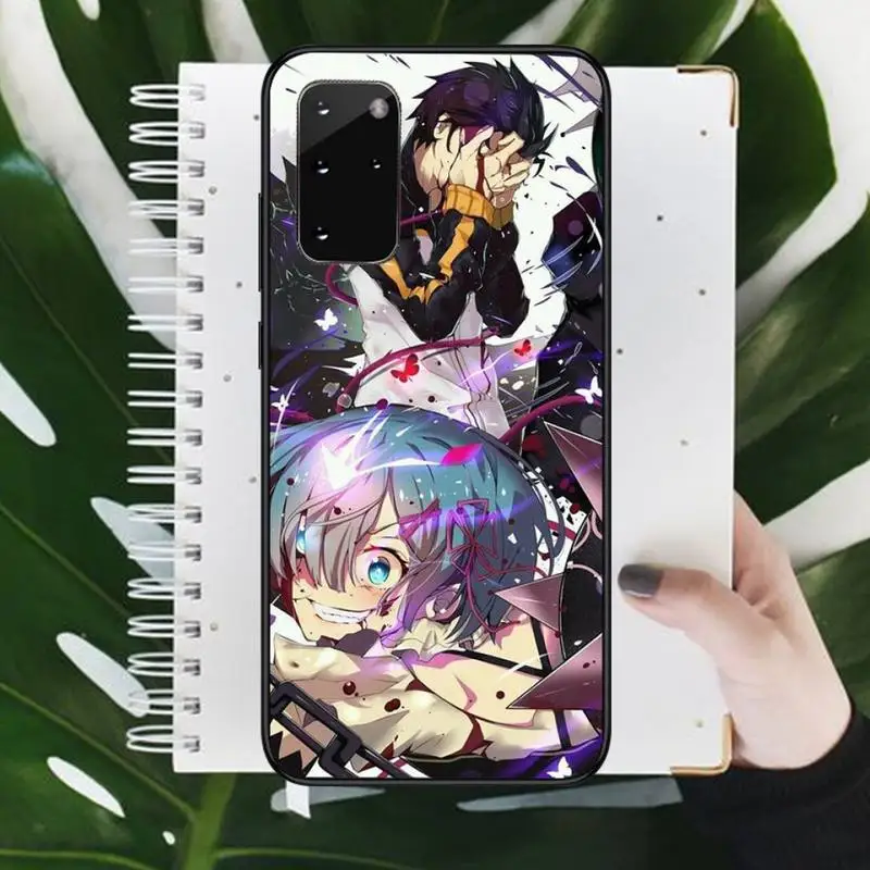 

Japan anime Re Zero Rem Phone Case For Samsung galaxy S 9 10 20 A 10 21 30 31 40 50 51 71 s note 20 j 4 2018 plus